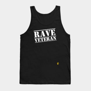 Rave Veteran - White Tank Top